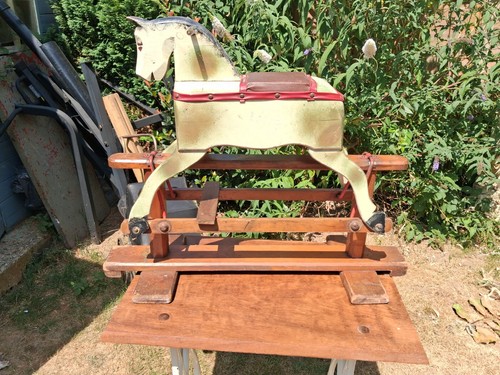 Leeway vintage rocking horse - rocking,