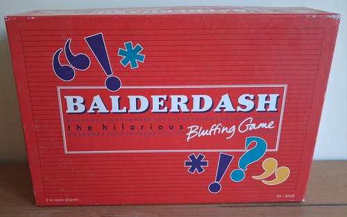 Balderdash boardgame - mb,