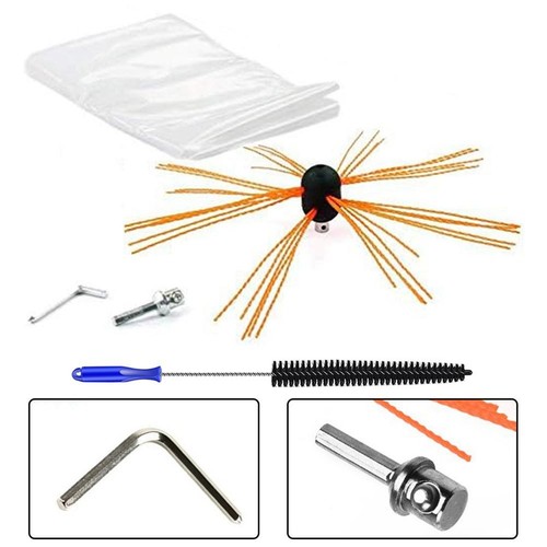 Chimney brush kit for - brush,