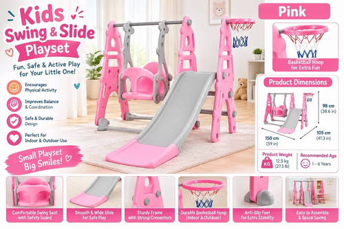 Pink material in - pe,
