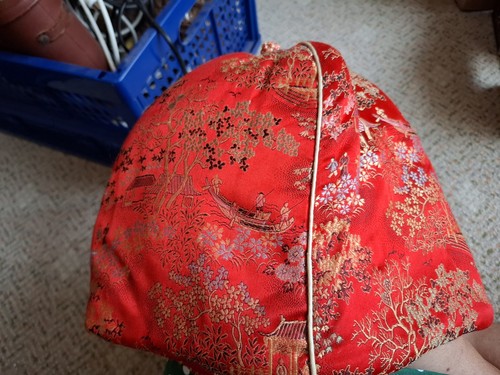 Beautiful red tea cosy - beautiful,
