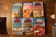 Frank Herbert Dune Books x 6