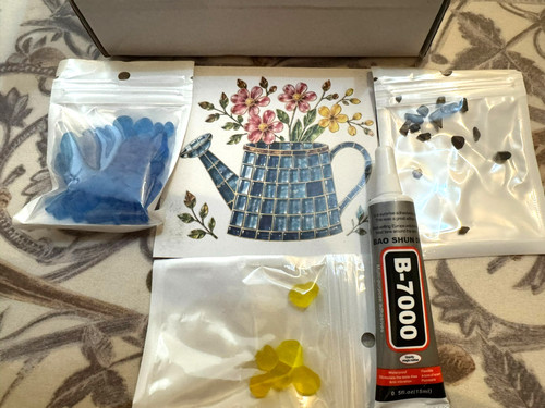 Sea glass art set craft - set, kit