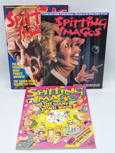 Spitting image book magazine - spitting, &