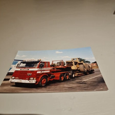 Hallett Silbermann  Scania 142 Low Loader Truck/Lorry photo  6x4 