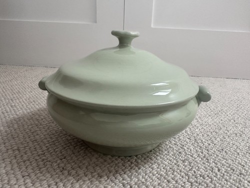 Spode flemish green lidded - spode,
