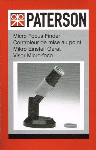Paterson micro focus finder - focus,