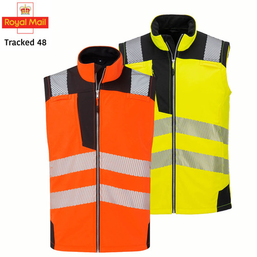Vis softshell gilet - hi-vis,