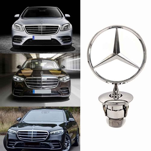 Front hood ornament - front, standing