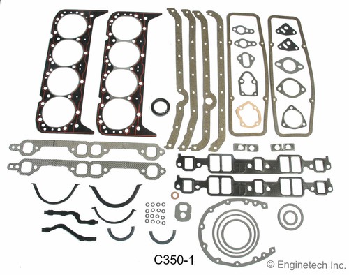 Small block chevy full engine - small,