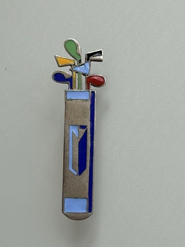 Vintage colorful brooch