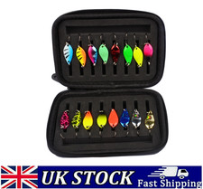 16Pcs Fishing Metal Spoons