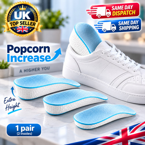 Shoe height increase insoles - shoe,