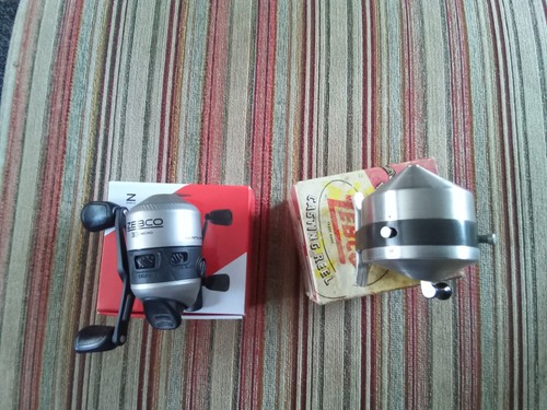 Two mini zebco closed face - zebco,