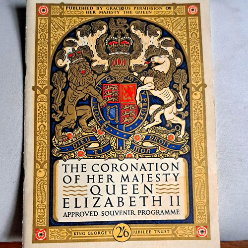 1953 coronation souvenir - 1953,