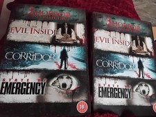 3 Horror Film Collection Dvds