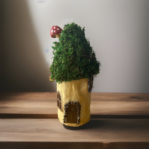 Fairy house light - light, upcycled