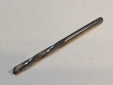 Hand Reamer 5/32" diameter HSS Spiral flute straight shank 2 7/8" long USED R20