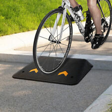 Heavy Duty Rubber Kerb Door Ramps Wheelchair Mobility Scooter Access Ramp 1/2Pcs