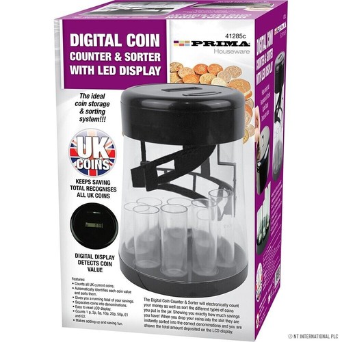 New digital coin counter - coin, and