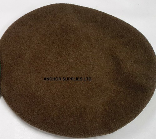 Military beret khaki wool - military,