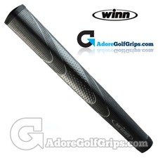 NEW DESIGN - Winn Jumbo Pistol Lite Putter Grip - Black + FREE GRIP TAPE