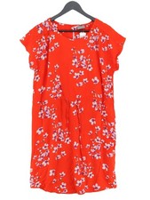 B.Young A-Line Midi Dress in Red