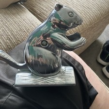 CAST ALUMINUM METAL SQUIRREL