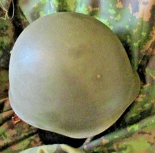 Polish army helmet M50 cold war 1950 rare soviet occupation l-xl Militaria IRAQ