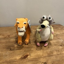 2 Plush Toys From The Ice Age