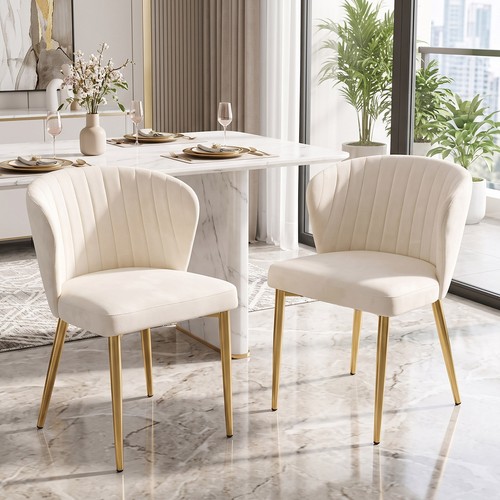 2pcs upholstered velvet dining - velvet,