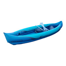 Crivit Inshore 335v Inflatable 2-Person Kayak with Paddle and Carry Bag