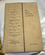 The Small Printers' Handbook