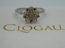 Welsh Clogau Silver & 9ct Rose