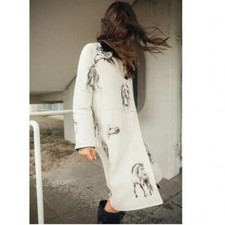 Zara coat with - zara, horses