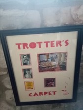 Rare Only Fools And Horses Original Trotter carpet Ltd Ed Used Set Piece