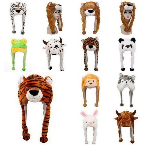 Funny cute plush animal winter - animal,