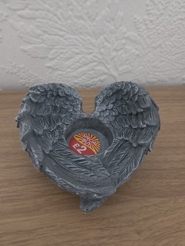 Tea light holder angel - light,
