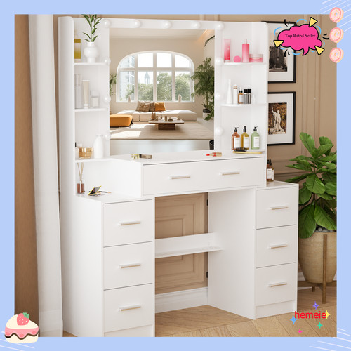 New dressing table high gloss - table,