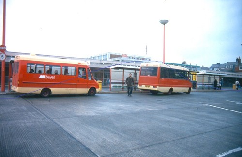 Original bus colour - bus, slide
