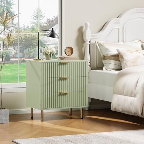Modern drawer dresser - dresser, fluted
