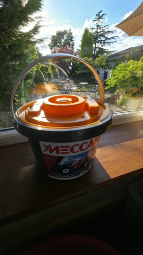 Meccano tub building - meccano, set