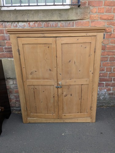 Pine cupboard vintage - cupboard,