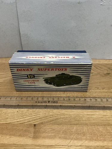 Dinky 651 centurion tank - dinky,