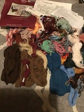Large Lot Tapestry Wool