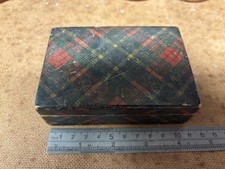 Mbeth Box Tartanware Piece Decor Scottish Item Antique Curios Home Interest 6