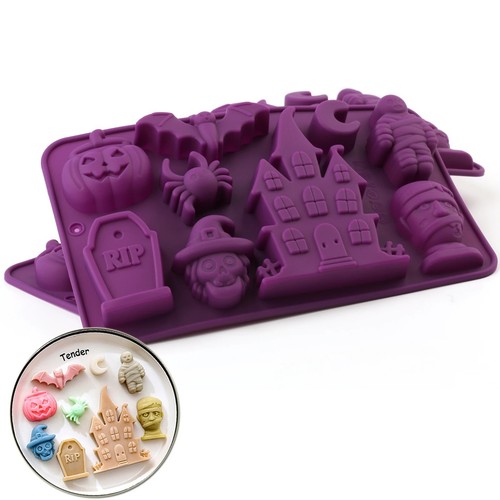 Large silicone halloween candy - large,