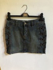 Joe Boxer Ladies Denim Skirt. Rusty Blue Jeans. UK Size 8
