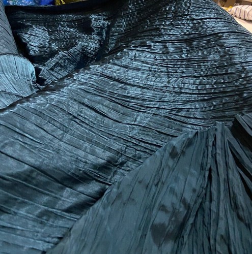Crushed crinkle satin - , 60"