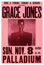 Grace Jones 1981 concert